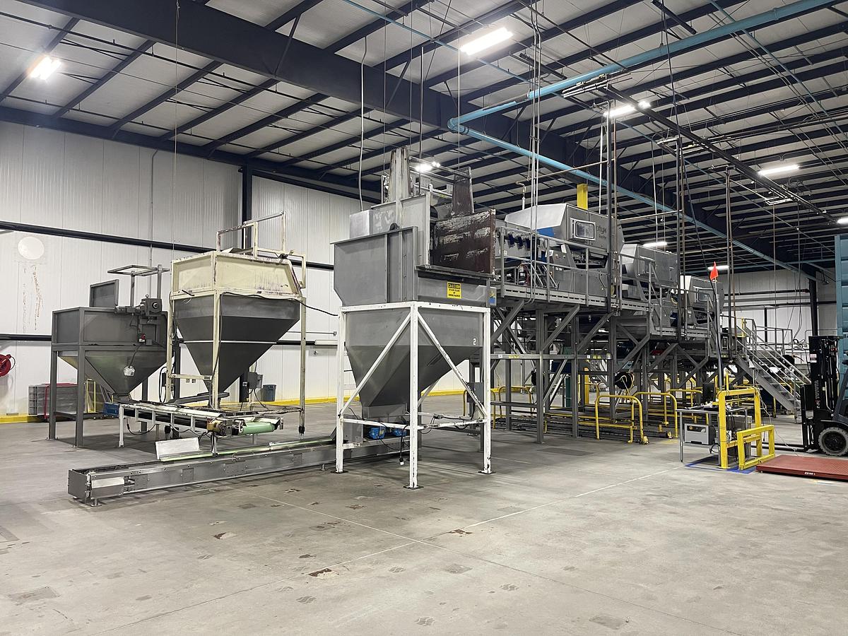 Used Walnut Sorting Line By KEY Optyx