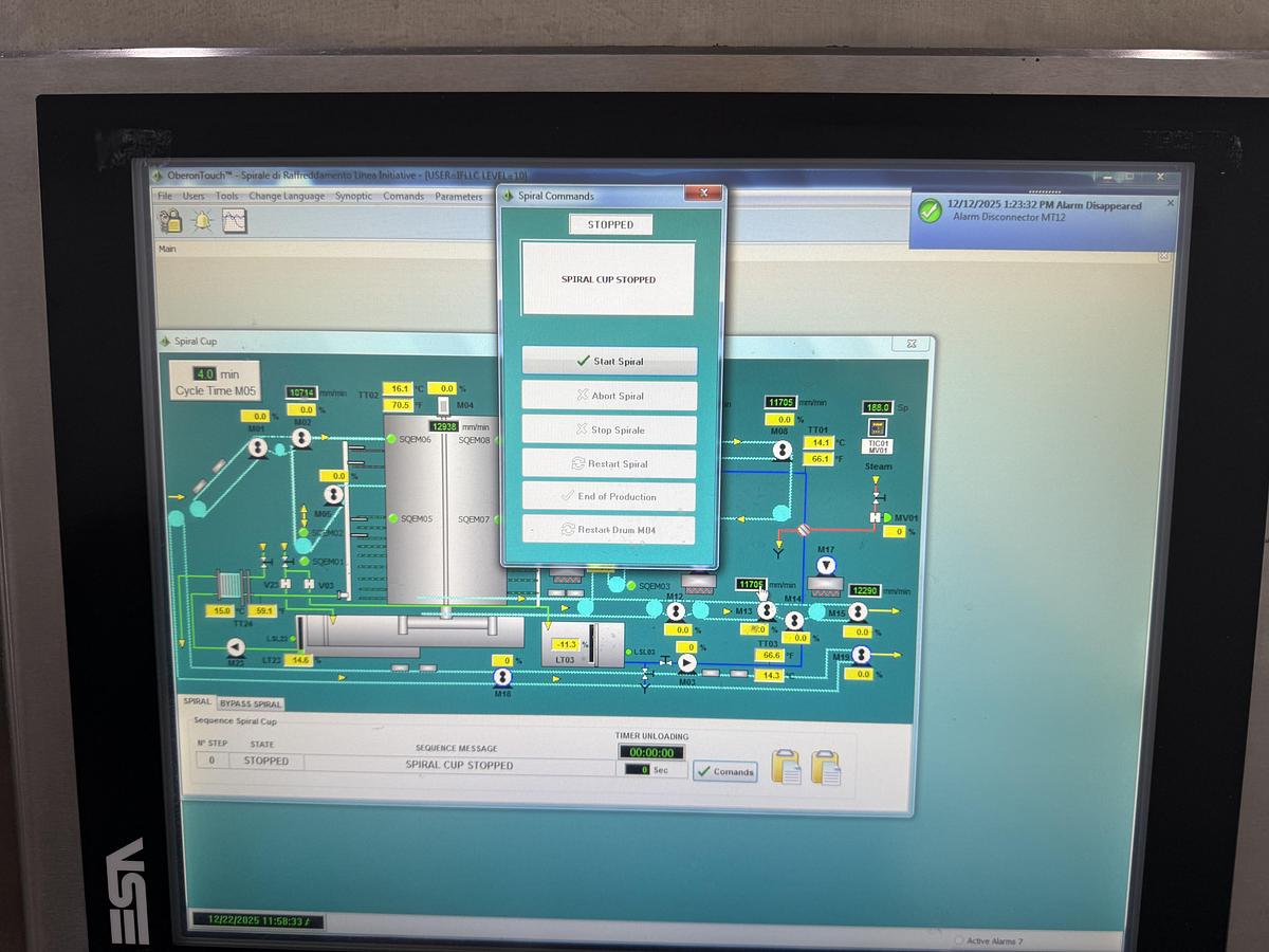 Used Navatta Complete Hot Fill Cup line