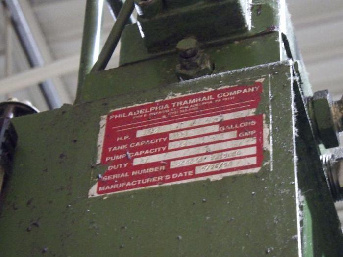 Used Philadelphia TramRail Vertical Baler