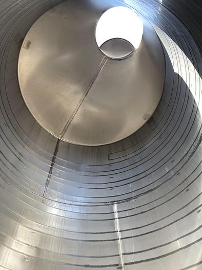 Used 3,275 Gallon Stainless Steel Jacketed White Wine Tanks