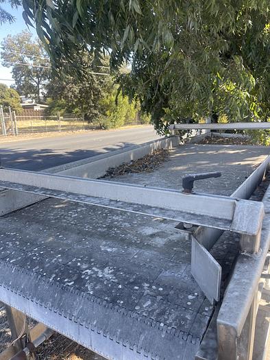 Used Valley Welding Machine Works Pit Removal Sorting Table