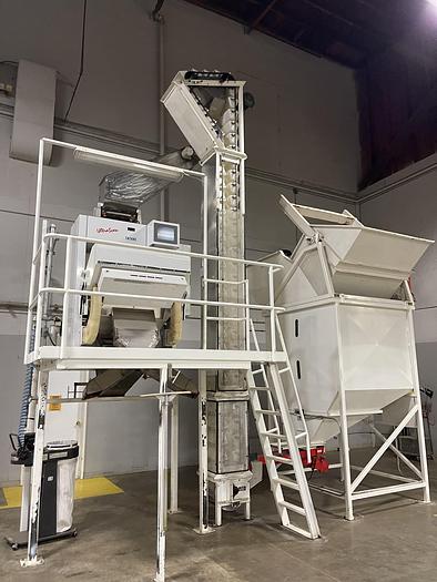 Used Almond Sorting and Packaging Line