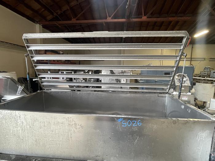 Used Stainless Steel Paddle Mixer 60"Long x 24" Wide x 28" Deep