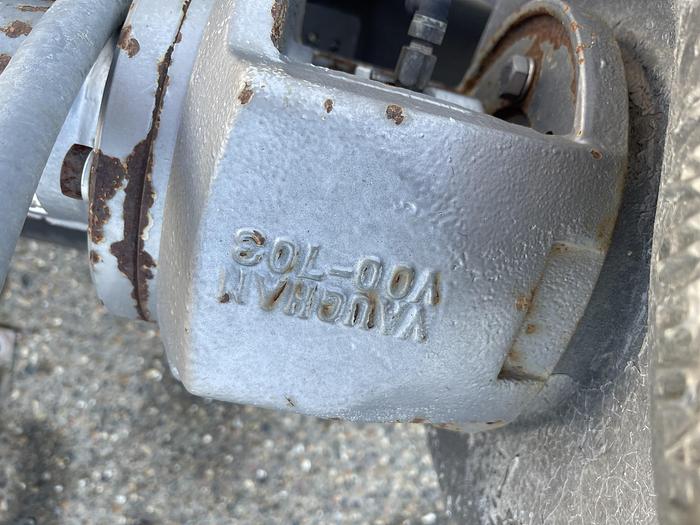 Used Vaughan Chopper Pump 4"x 8" Flanged Inlet Outlet