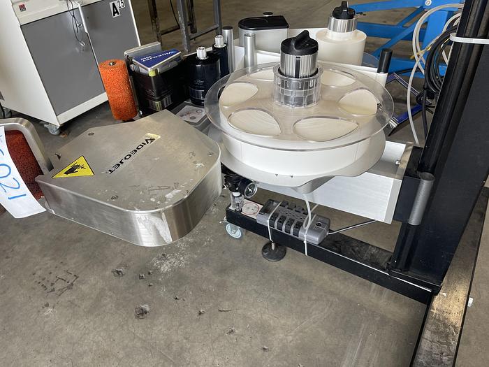 Used Video Jet Pressure Sensitive Labeler Model 9550