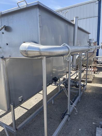 Used Stainless Steel Brine Filtration Unit Model RDS-36-120-008