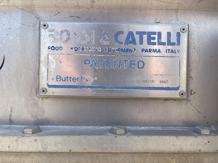 Used Rossi Catelli Turbo Juice Extractor -Pulper Model P100/6R