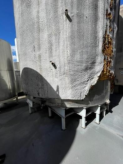 Used 25,000 Gallon Vertical Stainless Steel Jacketed Tank