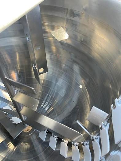Used Groen 300 Gallon Type 316 Stainless Steel Jacketed Steam Mix Kettle with Scrape Surface Agitation