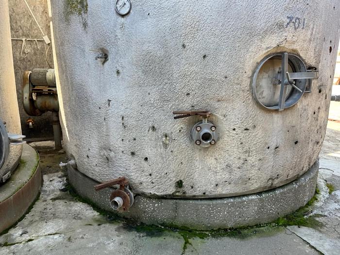 Used 8,500 gallon Stainless Steel Storage Tanks (two identical-mirrored)