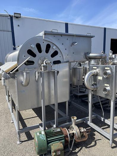 Used Stainless Steel Brine Filtration Unit Model RDS-36-120-008