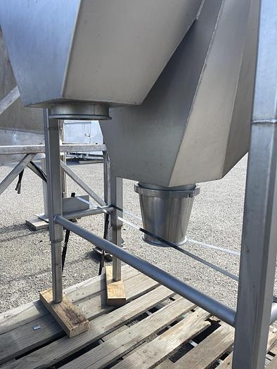 Used 34" Commercial Mfg. Stationary Wastewater Screen