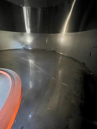 Used 25,000 Gallon Vertical Stainless Steel Jacketed Tank