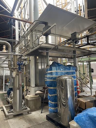 Used Aseptic Flash Cooler / Dual Control Steam Injection Heater