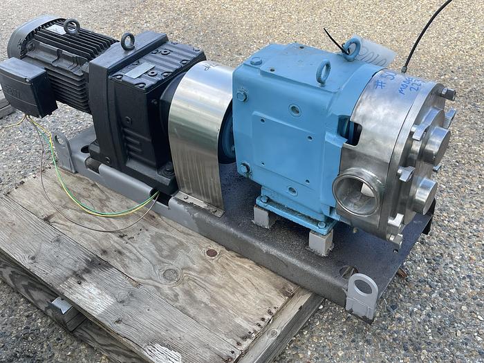 Used Waukesha Model 223 Positive Displacement Pump