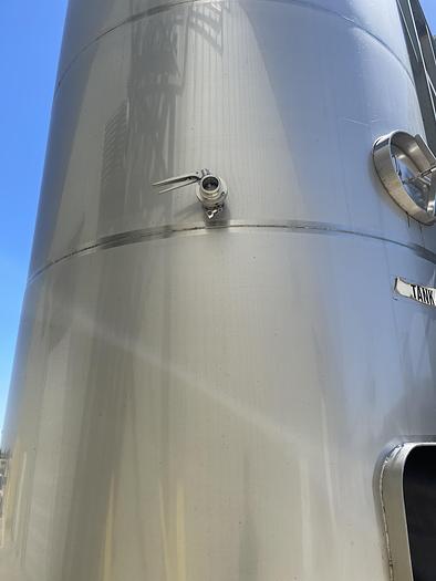 Used DCI 4,200 Gallon Vertical Stainless Steel Tank