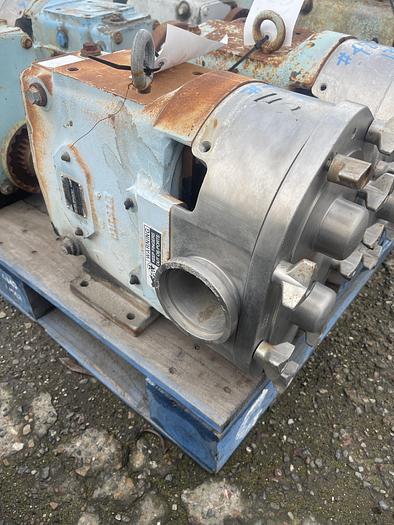 Used Waukesha Model 130 Positive Displacement Pump Head