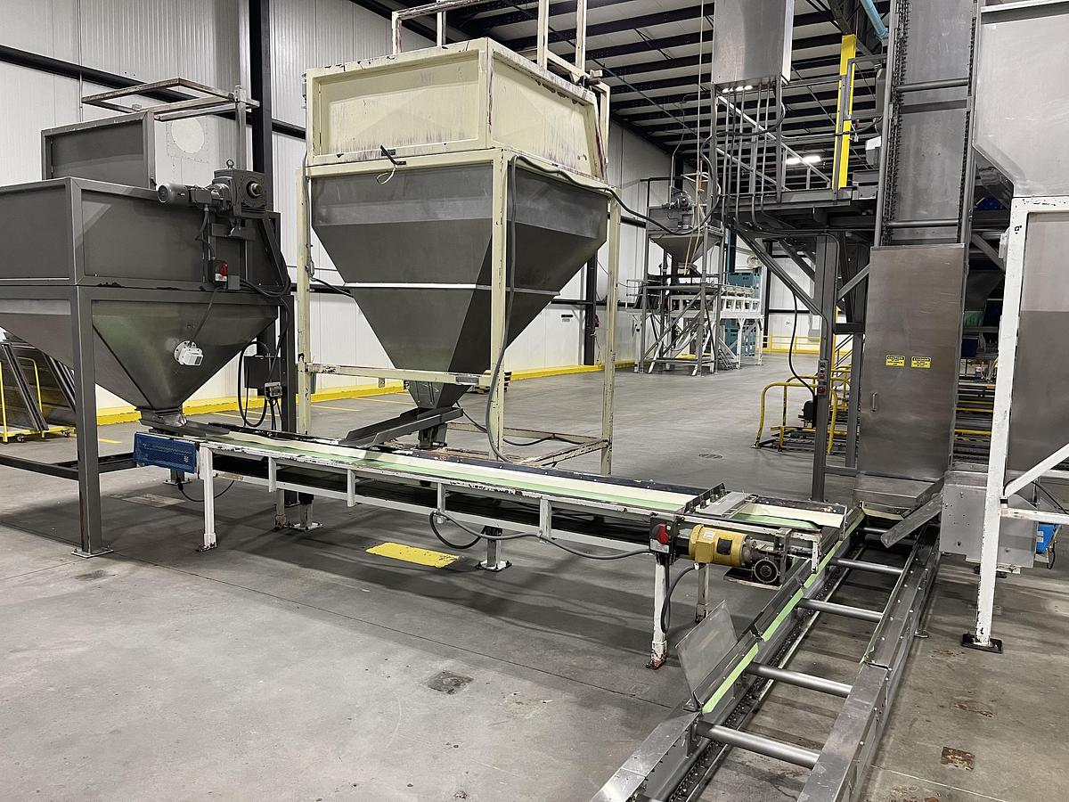 Used Walnut Sorting Line By KEY Optyx