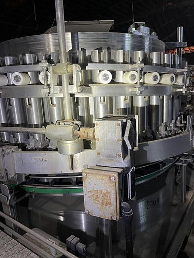 Used Zacmi 40-Valve Rotary Piston Filler