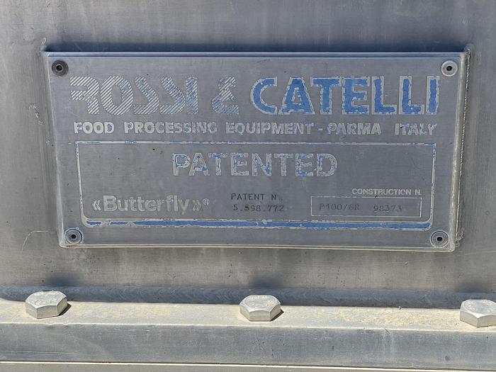 Used Rossi Catelli Turbo Juice Extractor -Pulper Model P100/6R