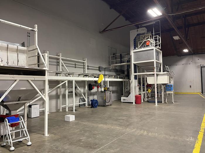Used Almond Sorting and Packaging Line