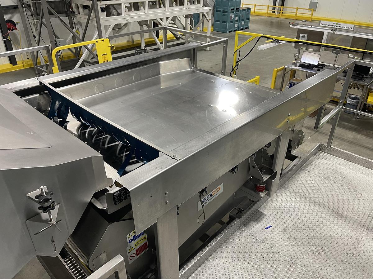 Used Walnut Sorting Line By KEY Optyx