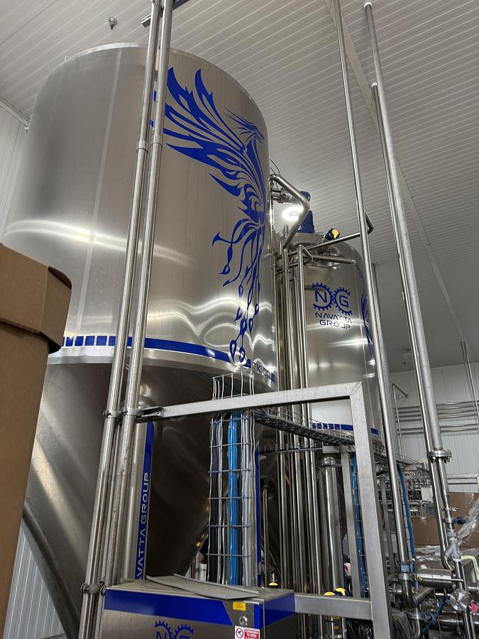 Used Navatta Complete Hot Fill Cup line