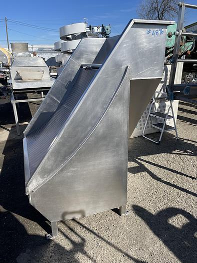 Used 48" Lyco Stainless Steel Stationary Dewatering Screen