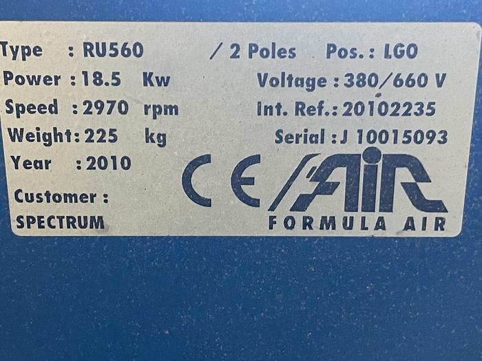 Used MZ Aspiratri Direct Drive Blower