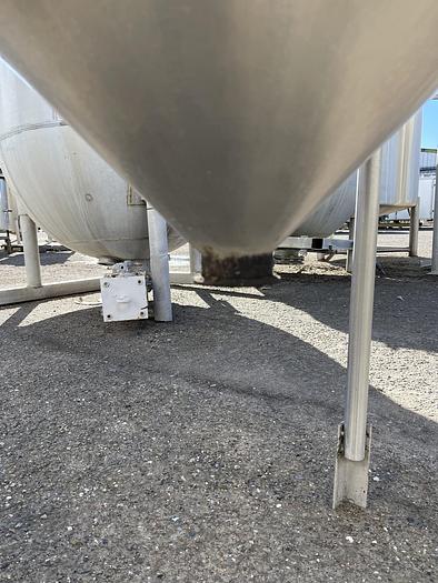 Used 150 Gallon Vertical Stainless Steel Agitated Tank