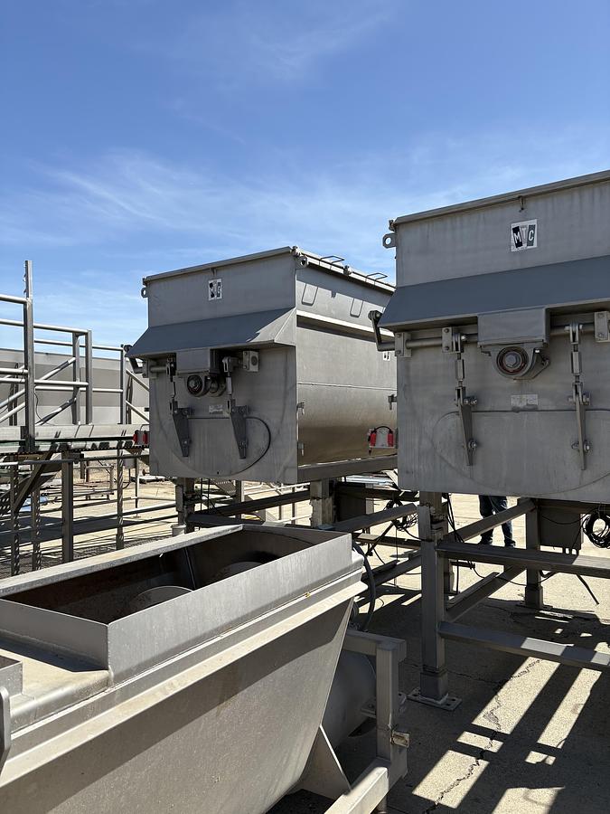 Used MTC 850 Gal Capacity Ribbon Blender