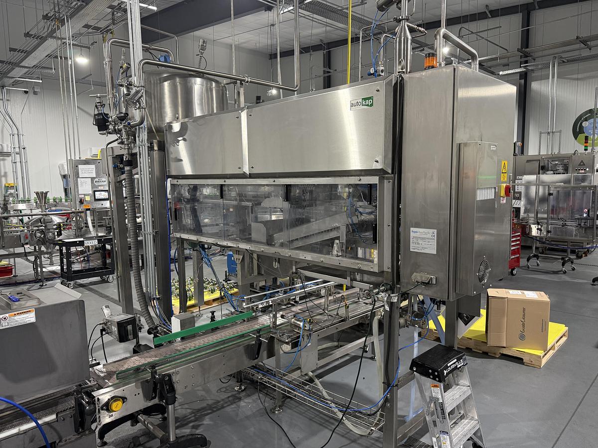 Used Bag In A Box Filling Line