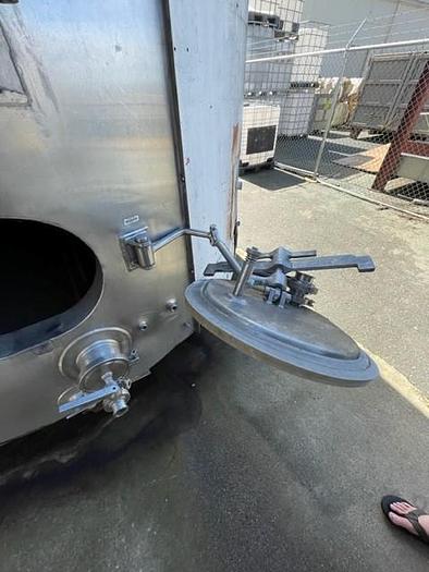 Used 16,000 Gallon Vertical Jacketed/Insulated Stainless Steel Tank