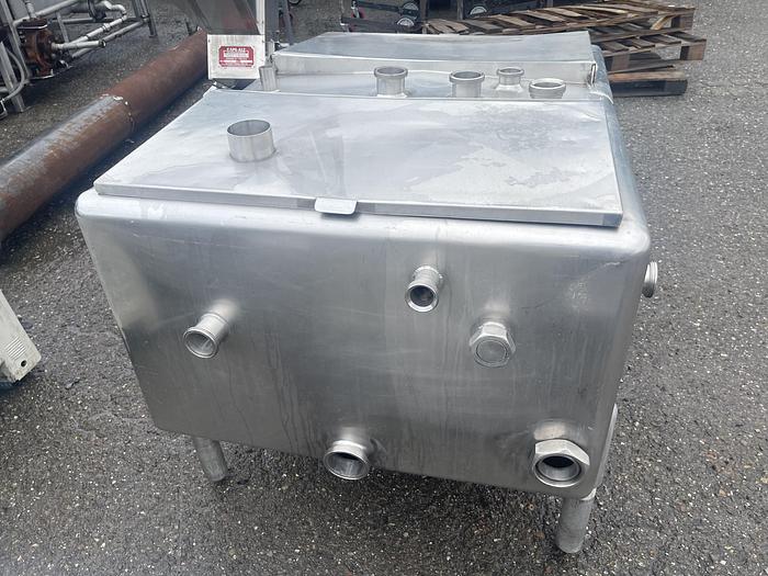 Used Lalande 200 Gallon Stainless Steel Balance Tank
