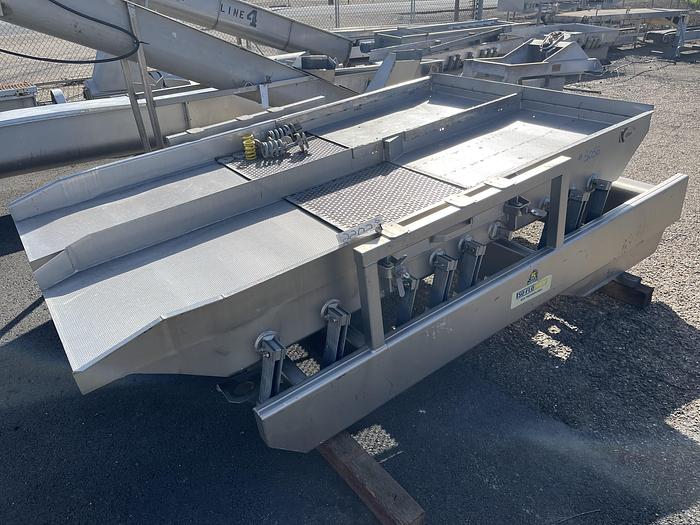 Used Key Iso-Flo Stainless Vibratory Conveyor / Feeder / Screener