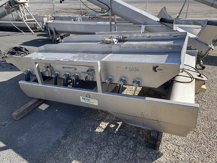 Used Key Iso-Flo Stainless Vibratory Conveyor / Feeder / Screener
