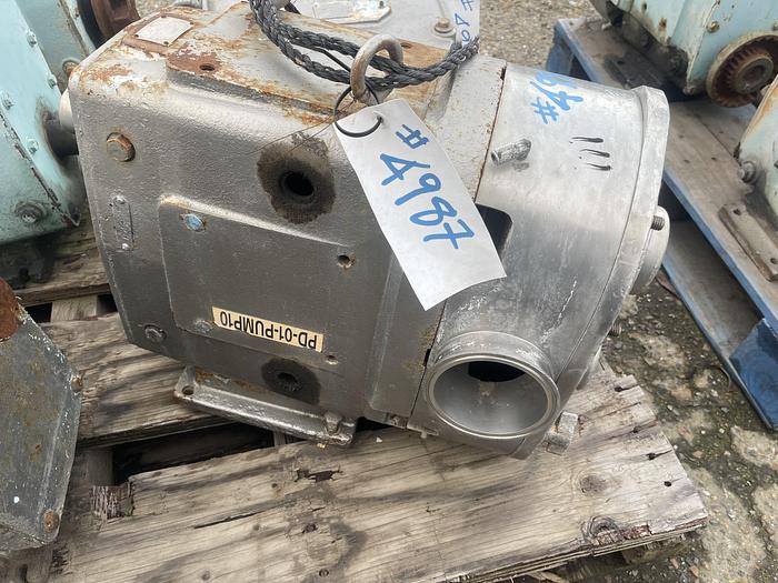 Used Waukesha Model 220 Positive Displacement Pump Head
