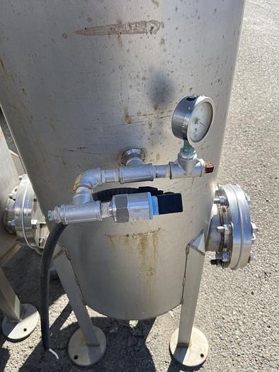 Used 75 Gallon Stainless Steel Vacuum Tank #3241
