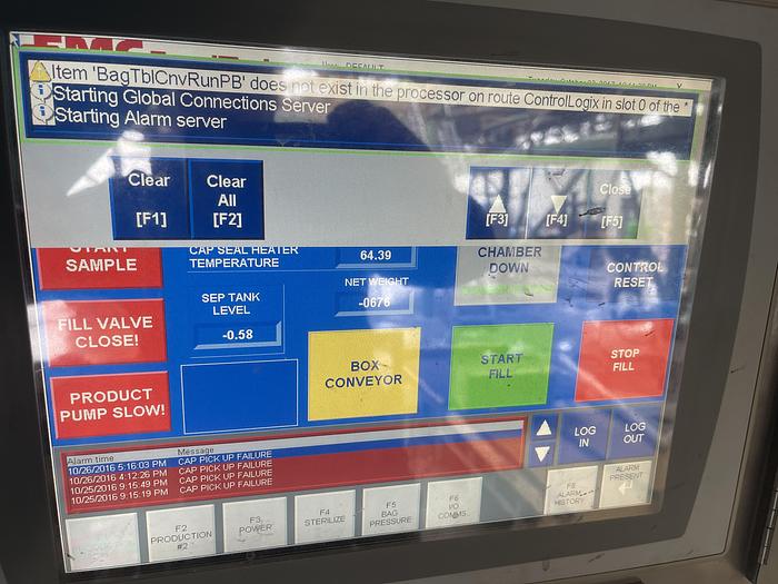 Used FranRica Aseptic Bag Filler