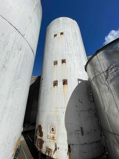 Used 16,000 Gallon Vertical Jacketed/Insulated Stainless Steel Tank