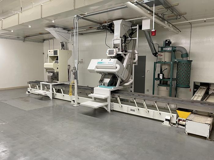 Used Almond Sorting and Packaging Line