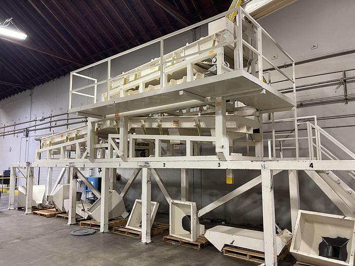 Used Almond Sorting and Packaging Line