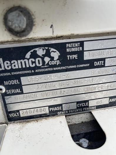 Used Deamco Overlapping Bucket Elevator