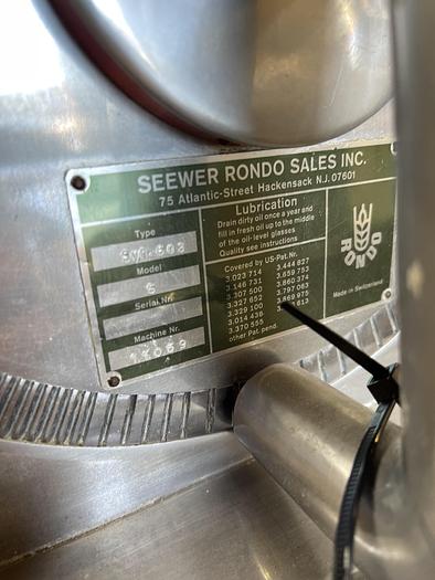 Used Seewer Rondo Sheeter