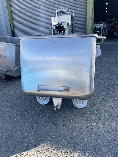 Used Stainless Steel Dump Buggy - Cart