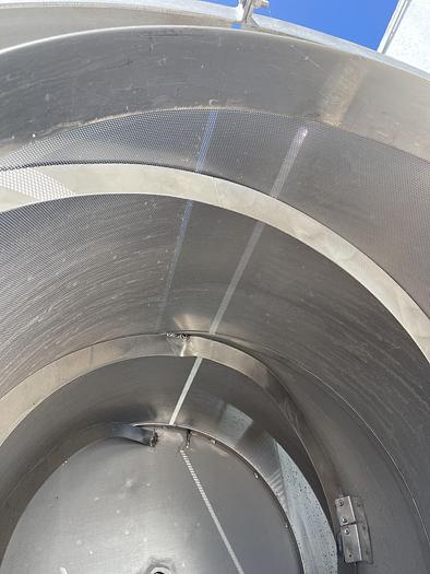 Used Stainless Steel Rotary Wastewater Screen