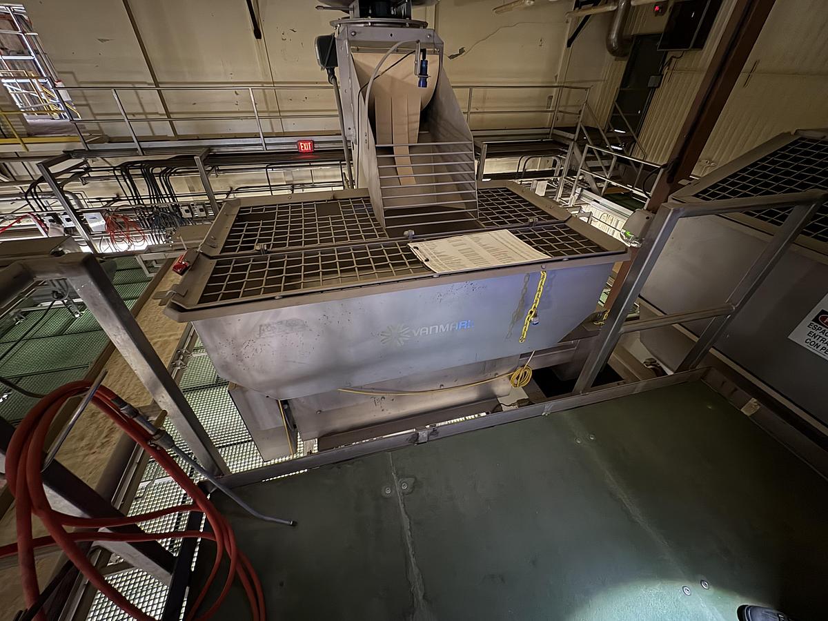 Used Vanmark Beet Wash Line