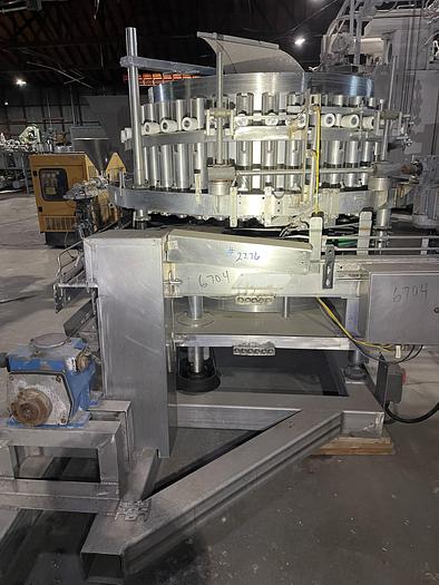 Used Zacmi 40-Valve Rotary Piston Filler
