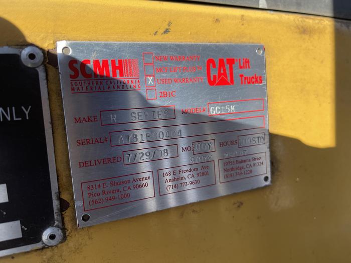 Used Caterpillar Fork Lift 