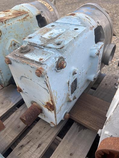 Used Waukesha Model 130 Positive Displacement Pump Head